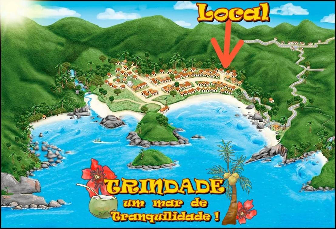 فندق ترينيدادفي  Flats Cor Do Sol Trindade المظهر الخارجي الصورة
